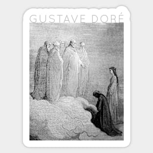 Gustave Doré - Paradiso by Dante Alighieri - San Giovanni Sticker